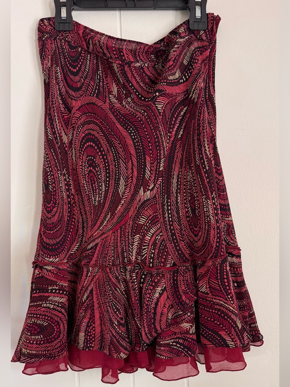 Silk Limited paisley skirt